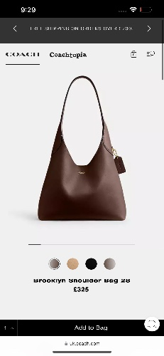 COACH® | Brooklyn Shoulder Bag 28