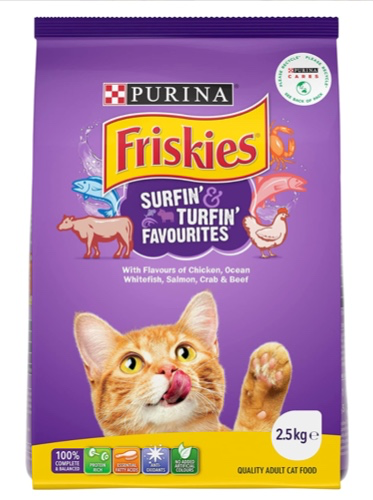 Purina Friskies Surfin & Turfin 2.5kg