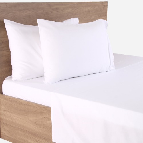 Hosh 4-Piece Full Size Bedsheet Set - White