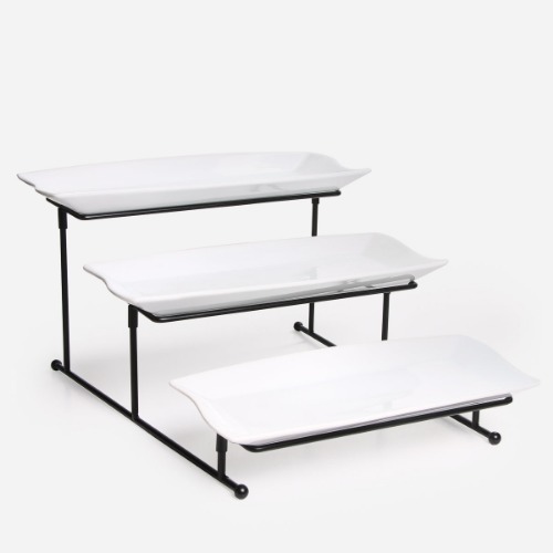 Omega 3-Tier SVEA Rectangular Plate - CTSVEA