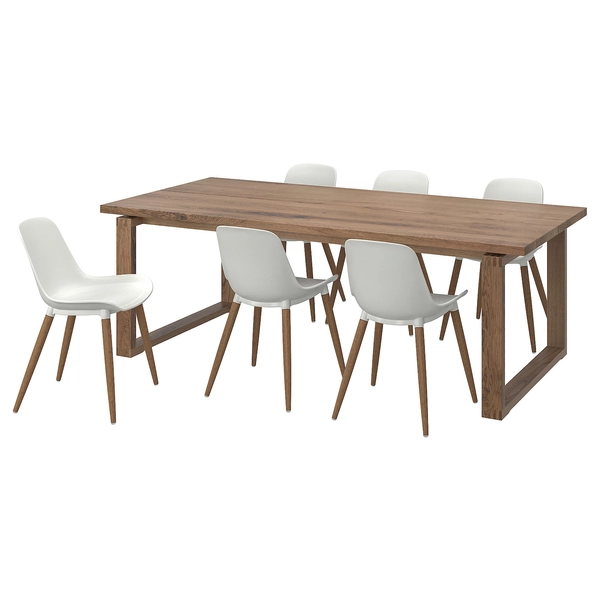 MÖRBYLÅNGA / GRÖNSTA Table and 6 chairs