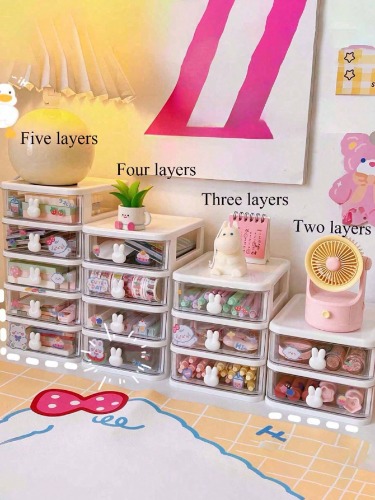 Desk Organizer with Bunny Handles