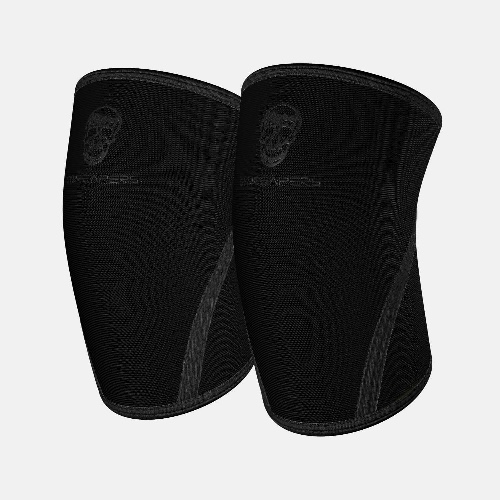 7MM Knee Sleeves - Black/Black | Black/Black / 2XL