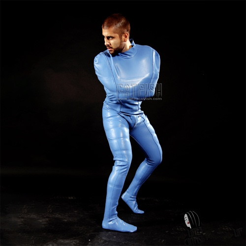 Men's Latex Suit with Feet