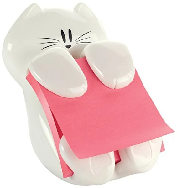 Post-it Pop-up Note Dispenser, 3 x 3 Inches Cat Figure CAT-330, 2-PACK