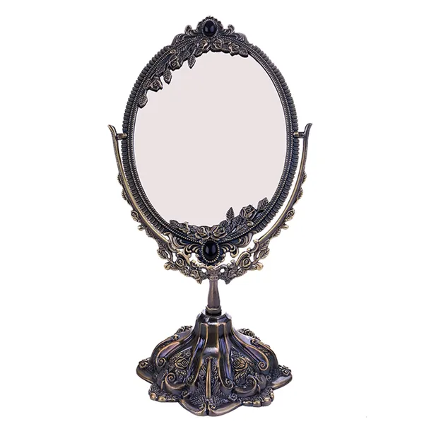 Antique Style Tabletop Makeup Mirror