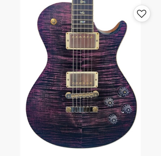 Paul Reed Smith SC594 10 Top in Purple Iris
