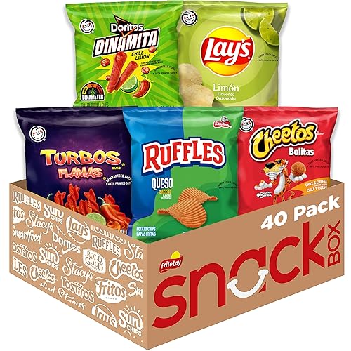 Frito Lay Sabritas Variety Pack, (Pack of 40) - Sabritas Mix