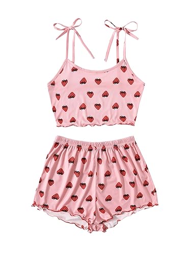 Strawberry Pajamas Set