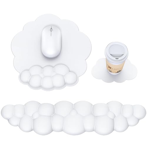 Cloud Mouse Pad & Wrist Rest