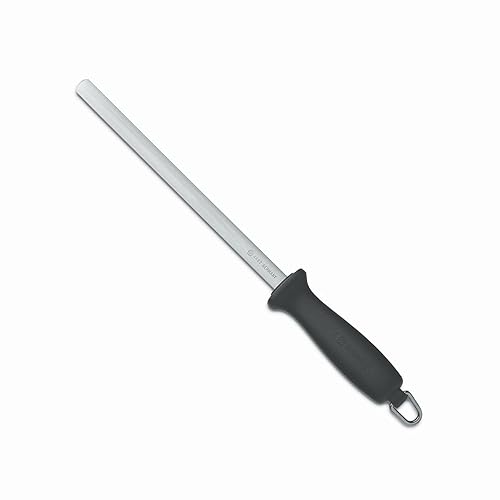 Wüsthof Diamond Sharpener Steel, Narrow, Fine, 9-Inch