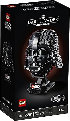 LEGO Star Wars Darth Vader Helmet Set, Mask Model Kit for Adults to Build and Display, Collectible Star Wars Home Décor, Graduation Gift Idea, 75304