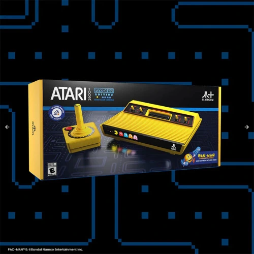 Atari 2600+ PAC-MAN Edition Console & Joystick