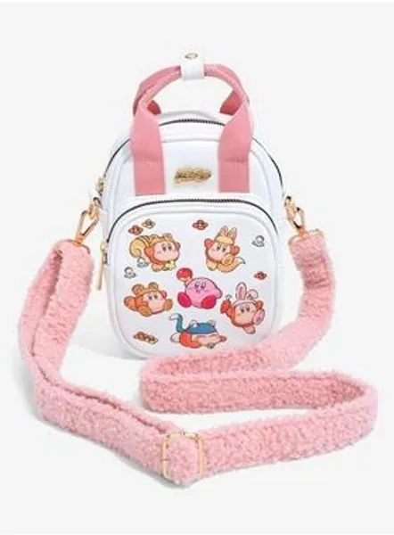 Nintendo Kirby Waddle Dee & Kirby Crossbody Bag - BoxLunch Exclusive