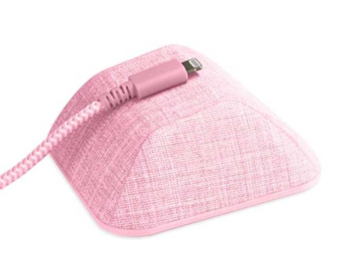 Smartish Magnetic Cord Holder - Cable Wrangler Organizer with Magnet Clips for Charger Management on Desktop, Nightstand, or Side Table - I'm Blushing - Cable Wrangler - I'm Blushing