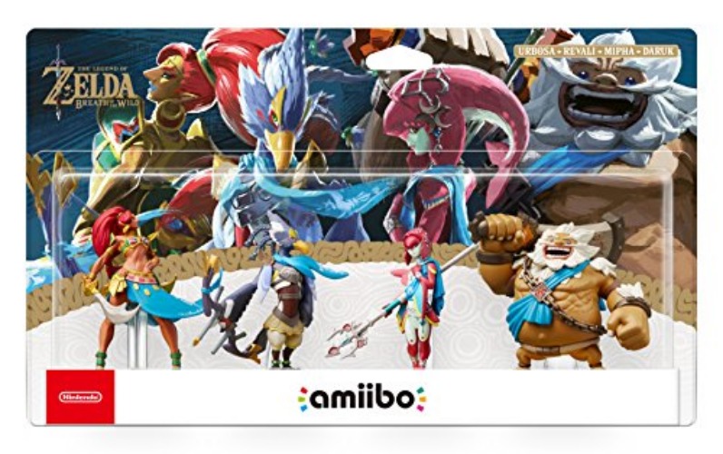The Champions Amiibo - The Legend of Zelda: Breath of the Wild Collection (Nintendo Wii U/Nintendo 3DS/Nintendo Switch) - The Champions