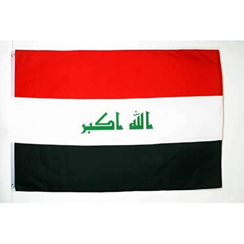 AZ FLAG Iraq Flag 2' x 3' - Iraqi flags 60 x 90 cm - Banner 2x3 ft