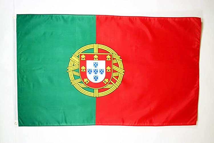 AZ FLAG Portugal Flag 2' x 3' - Portuguese flags 60 x 90 cm - Banner 2x3 ft