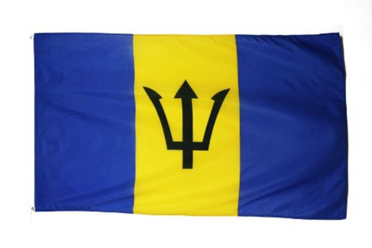 AZ FLAG Barbados Flag 2' x 3' - Barbadian flags 60 x 90 cm - Banner 2x3 ft