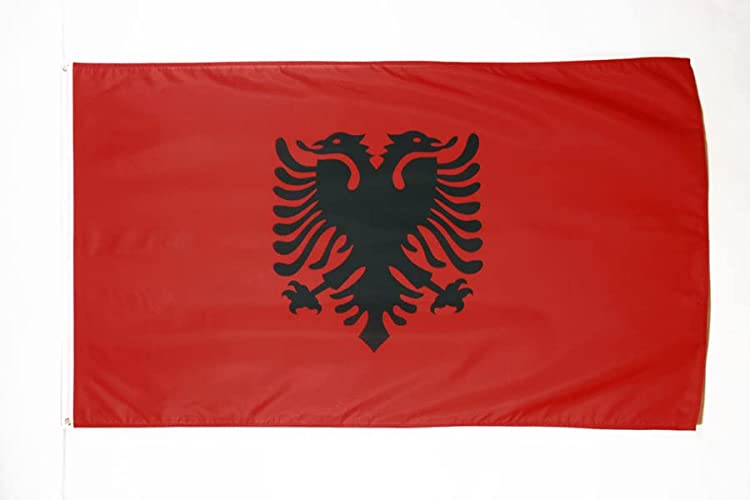 AZ FLAG Albania Flag 2' x 3' - Albanian flags 60 x 90 cm - Banner 2x3 ft