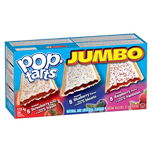 Kellogg's PopTarts Jumbo 24-Count, 1.2kg - Pastry