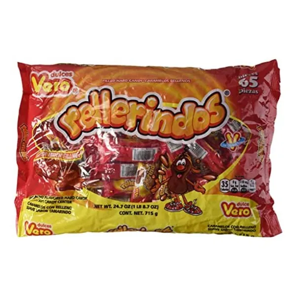 
                            Pinatas Vero Mexican Tamarindo Candy Rellerindos - 65 Count [Misc.]
                        