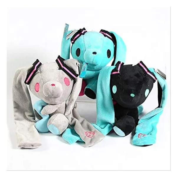 
                            JJWYD Hatsune Miku Gloomy Bear Bunny Soft Stuffed Toys Lovely Plush Dolls 3pcs/Set- 17cm 3pcs Home Decoration
                        