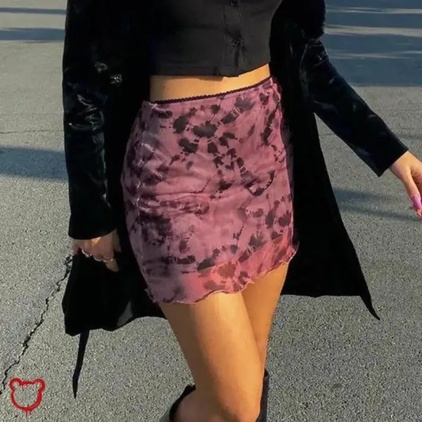 Underground Tie-Dye Maxi Skirt