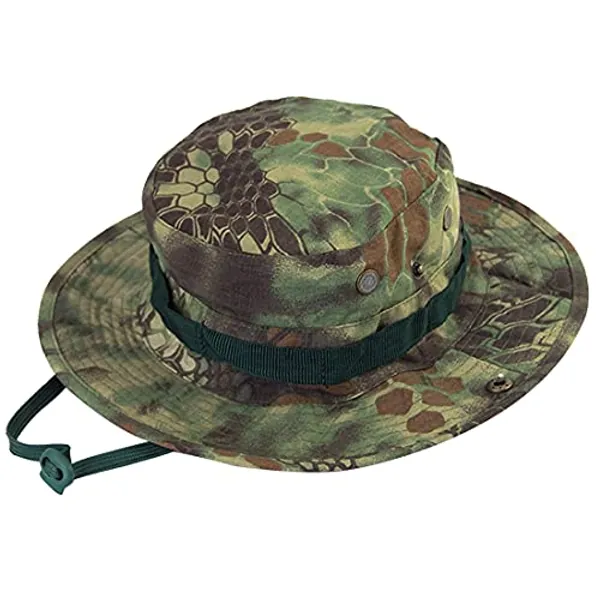 QMFIVE Outdoor Multicolor Sonnenschutz Chapeau Abgerundeter Hut für Tactical Airsoft Paintball Aufstieg Camping
