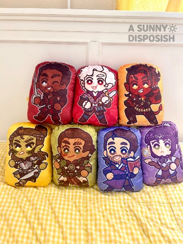 BG3 Plush Pillows | Halsin