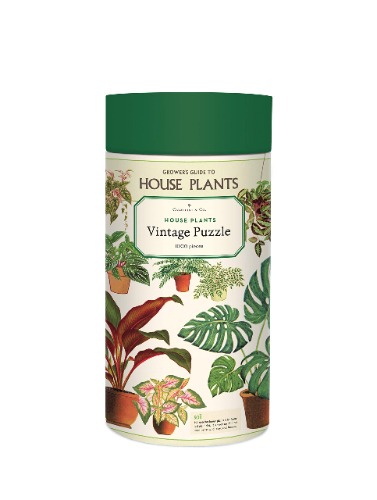 Cavallini Papers & Co. House Plants 1,000 Piece Puzzle, Multi - 