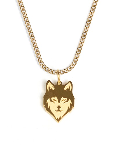 Wolf Necklace (Gold) - 50-55cm (adjustable) / Snake