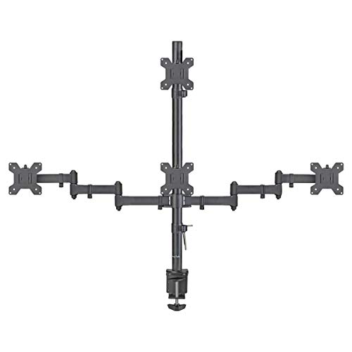 Quad Monitor Desk Mount 