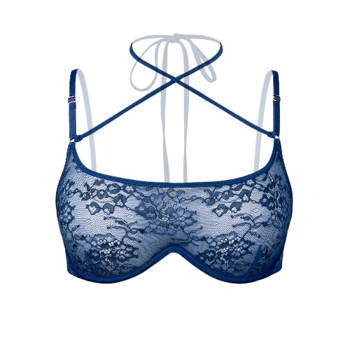 Rush Wired Bra Dark Denim Blue - XS/32B/34A / Dark Denim Blue