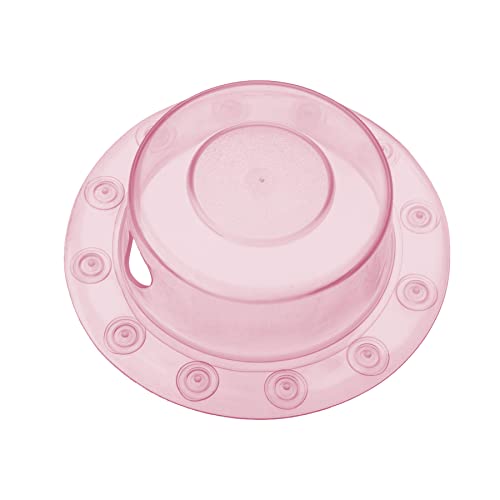 SlipX | Overflow Drain Cover for Tub |4" Diameter, Coral