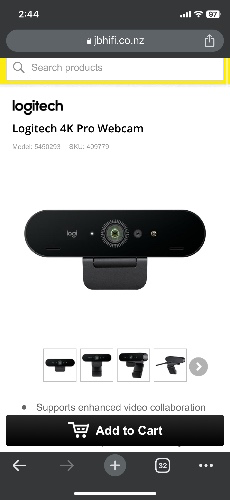 Logitech 4K Pro Webcam