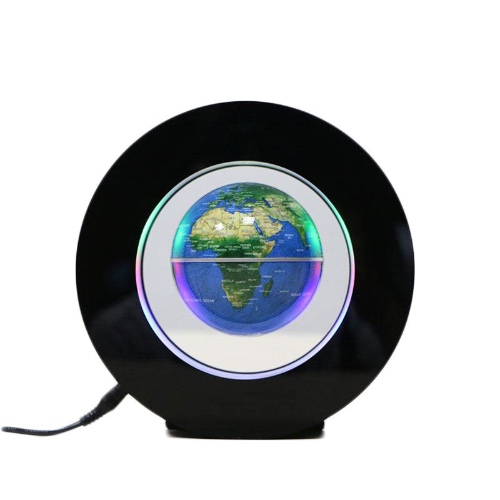 Magnetic Floating Globe with LED light - gold