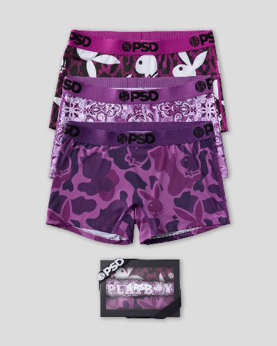 3 Pack - Playboy Purp | S / MULTI