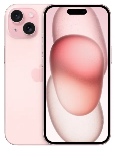 Smartfon APPLE iPhone 15 128GB 5G 6.1" Różowy