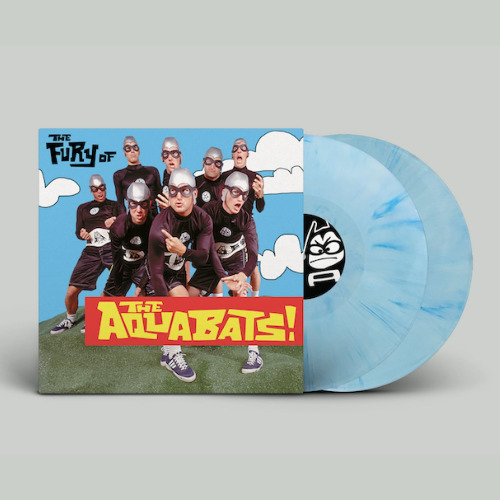 PRE-ORDER The Fury of The Aquabats! gloopy-Exclusive "Partly Cloudy" Blue Double LP | Not Autographed!