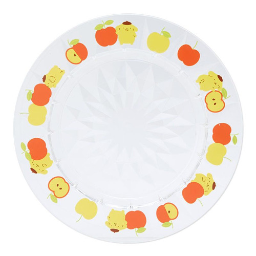 Sanrio Clear Retro Plate | Pompompurin