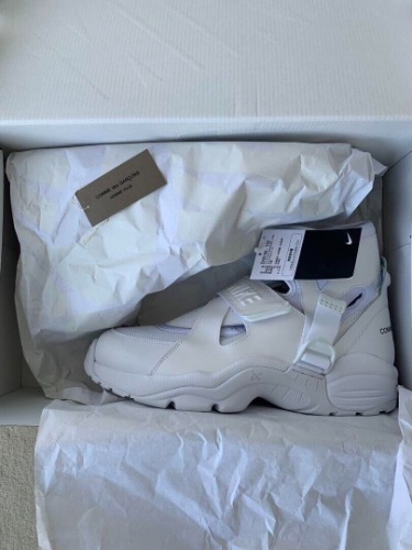 Comme des Garcons Nike Air Carnivore CDG White Reflective Men's 10 AUTHENTIC NEW