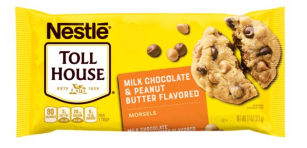 Nestlé Toll House Milk Chocolate and Peanut Butter Baking Chips