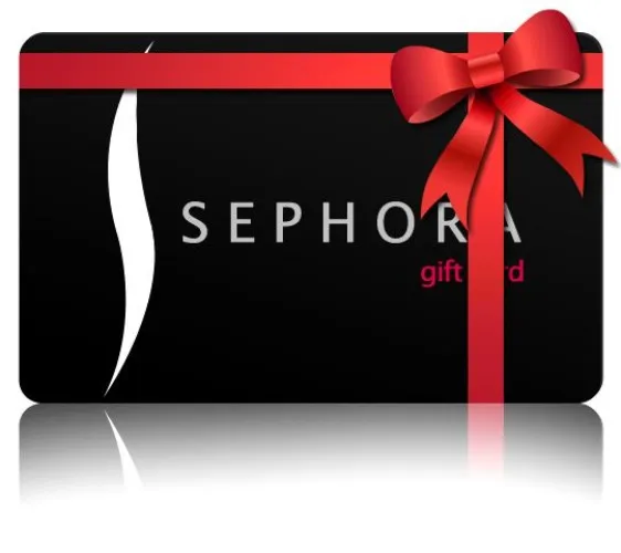 Sephora gift card 