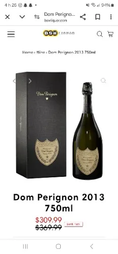 Dom perignon