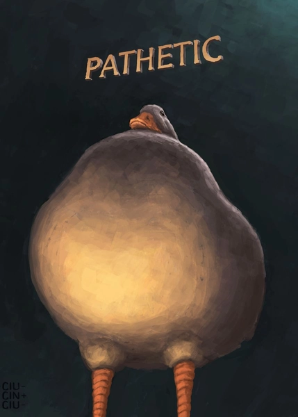 Judgmental Duck - Displate