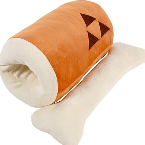 damdos Christmas Pillow Monster Hunter Roast Meat Plush Pillow Throw Pillow PP Cotton Birthdays Gifts
