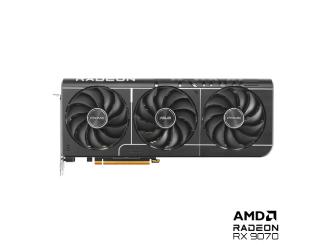 ASUS PRIME Radeon RX 907016GB 256-Bit GDDR6 PCI Express 5.0 RDNA 4  Graphics Card PRIME-RX9070-O16G