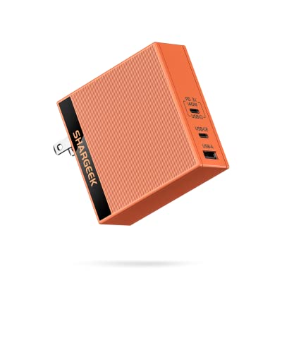 Shargeek USB C Charger 140W Wall Charger, Multiport Quick Charging Station PD3.1 GaN Laptop Charger for MacBook Pro/Air, iPhone 14, iPad, Galaxy, Google, and More