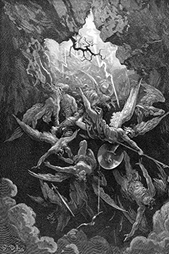 The Mouth of Hell Engraving by Gustave Dore Poster 